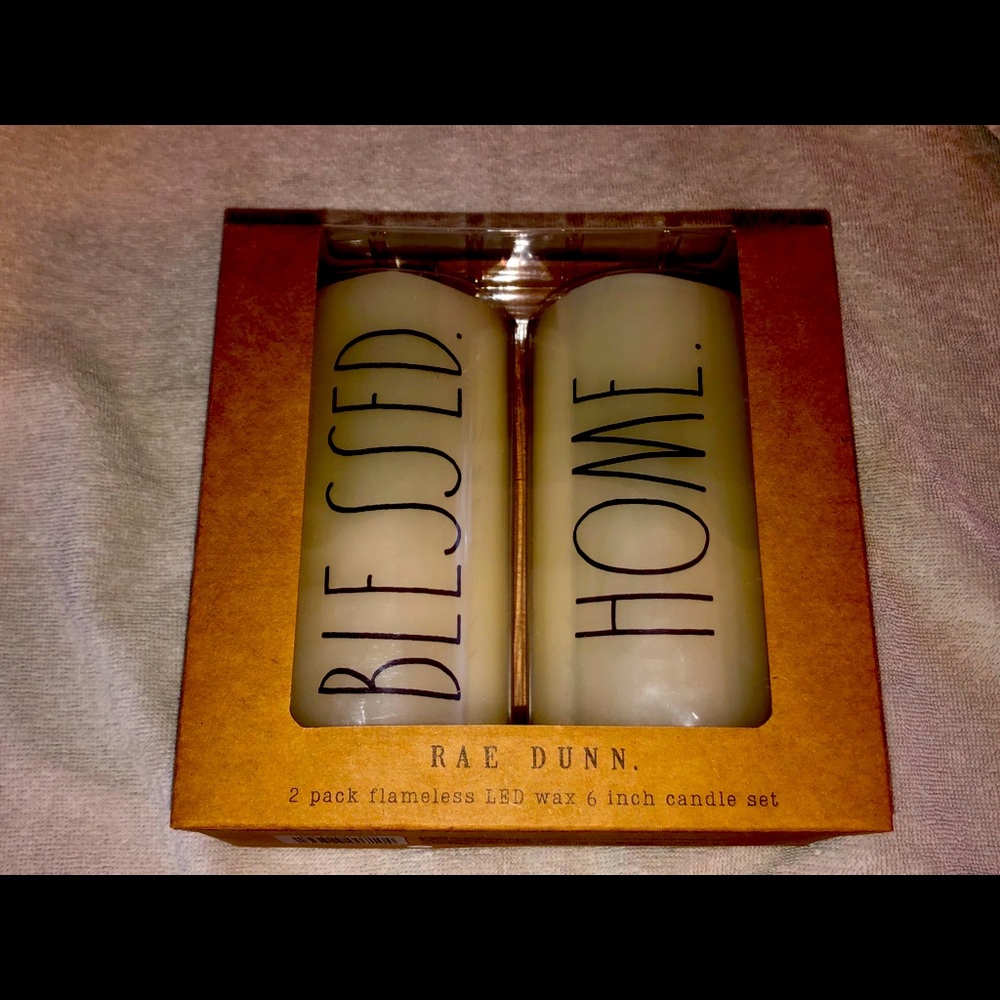 RAE DUNN CANDLE SET